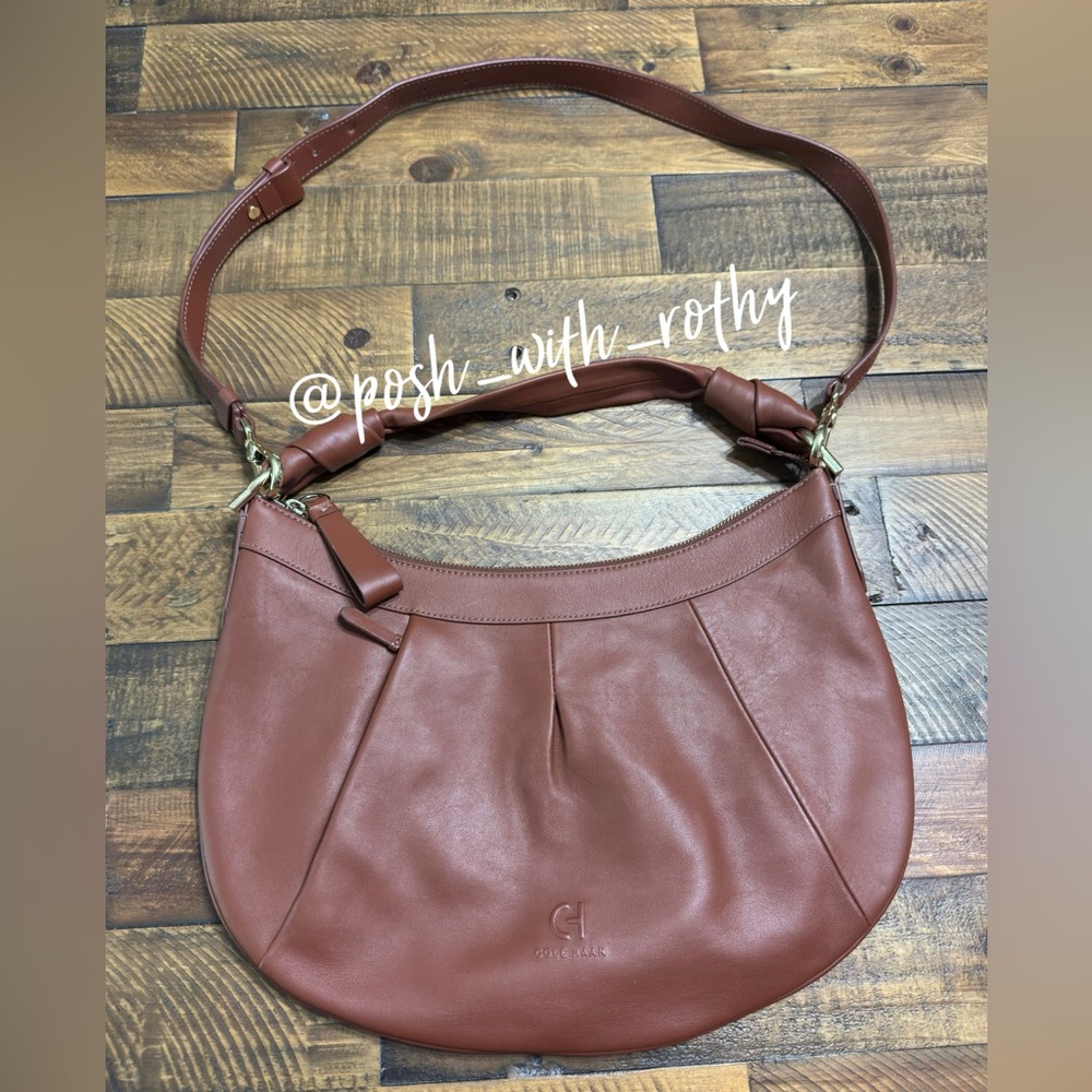 Cole Haan Grand Series Aponte Slouch Hobo Shoulder Handbag - Picture 12 of 13